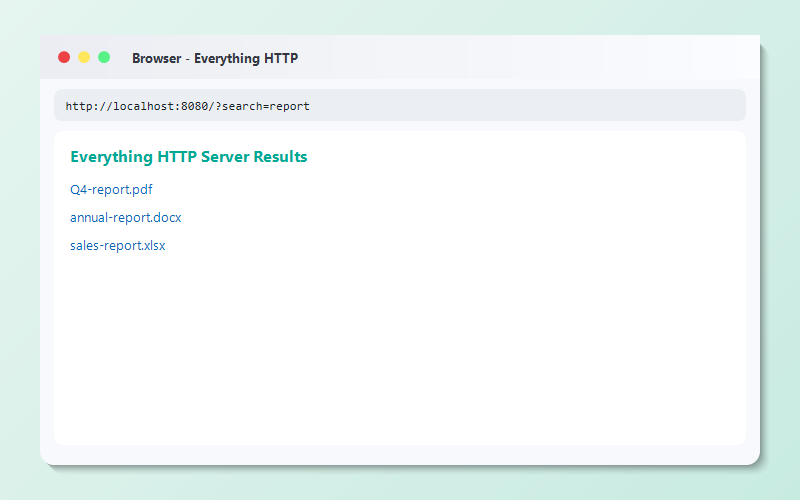 Everything HTTP Server